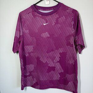 Nike Dri-Fit Printed Performance T-Shirt Boys XL Training Gym Sports Outdoors